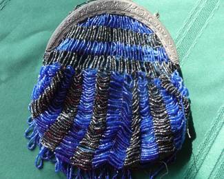 Antique beaded purse 