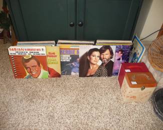 records / LP's and 45's