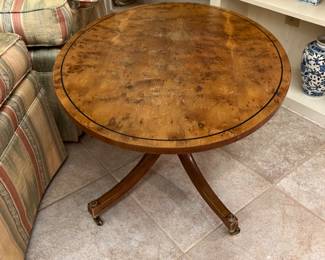 Birds Eye maple tea table