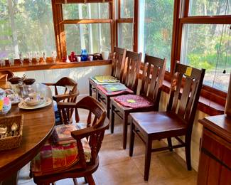 Stickley type chairs