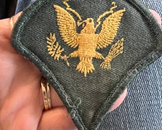 Vietnam era golden eagle patch