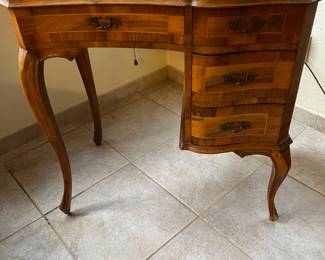 Unusual antique Louis XV style ladies desk