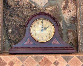 Pretty mantel clock