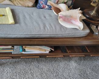 Mid century bench 