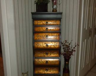 Decorative chest, etc