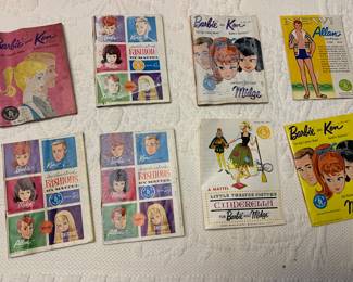 Vintage Barbie pamplets