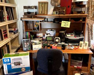 Won't you be a "deer" and get me some coffee while I work from home? Some vintage items and storage items. 2 new ink jet printers