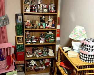 Music boxes .. many different vendors and some just plain CUTE! Vintage toys and children's books.