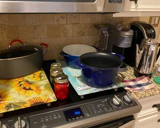 Cast iron pots by Rachael Ray