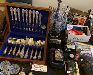 Gotham sterling silverware…pattern:Melrose