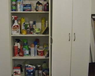 Cleaners and cupboards