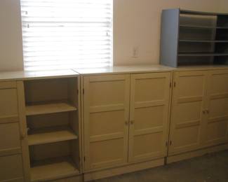 More cupboards for storage
