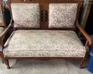 Eastlake settee