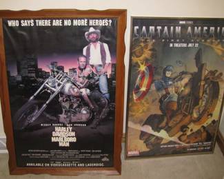 Framed posters