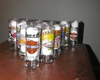 Just a few of the shot glasses