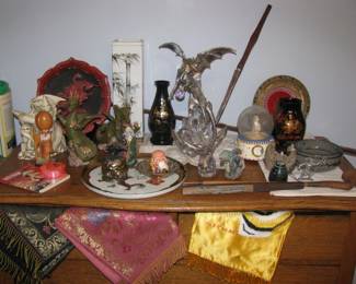 Dragon items and military