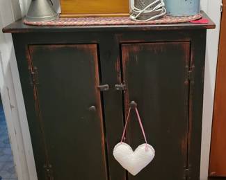 Primitive style cabinet