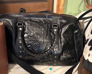 Patricia Nash Tooled Handbag 