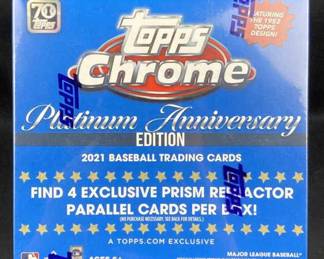 Topps Chrome Platinum Anniversary Exclusive Mega