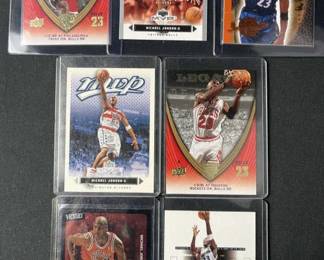 (7) 2000s Michael Jordan Cards Collection