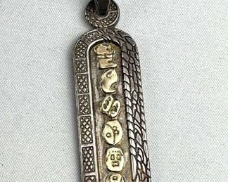 925 Silver El Tesoro Del Jaguar Egyptian Revival