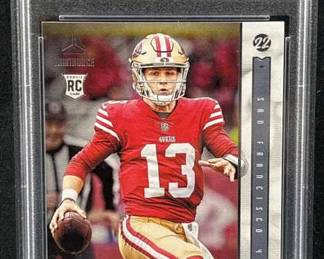 2022 Luminance Brock Purdy Rookie PSA 8