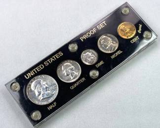 1957 Silver Proof Set in Capital Holder