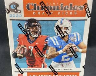2022 Chronicles Football Draft Picks Blaster