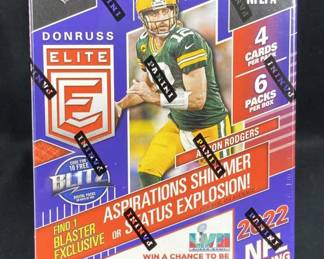 2022 Donruss Elite Football Blaster, Sealed