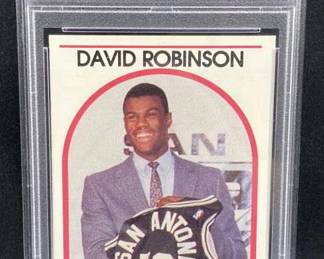 1989 Hoops David Robinson Rookie PSA 6