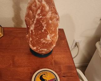 Modern Orange Himalayan Salt Lamp