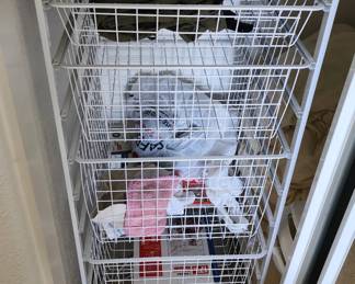 Mesh Basket 4 Drawer Organizer System