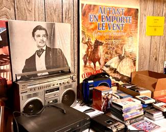 Collection of Gone with the Wind Posters, Books, Memorabilia