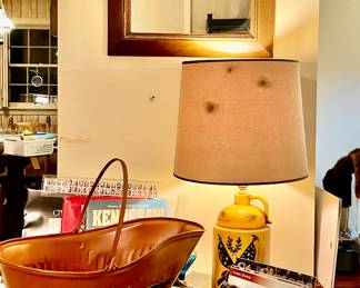 God Bless America! Variety of vintage Eagle USA decor