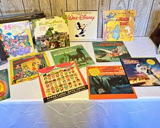 Vintage record albums