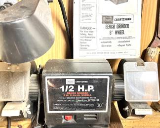 Sears Craftsman Bench grinder
