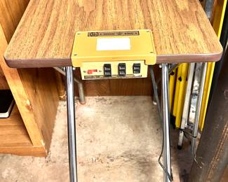 Vintage Show King Electric Projector Table -Works great