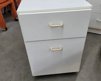 2 Drawer Rolling Cabinet 