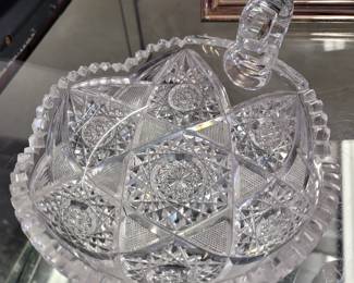Cut Crystal Dish
