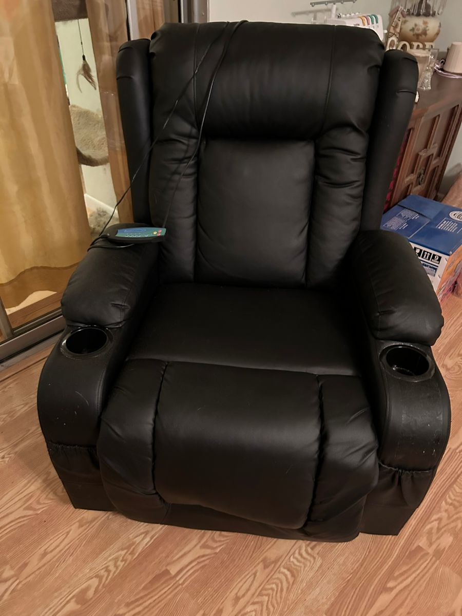 Lift chair automatic recliner with massager. Less than a year old.