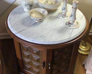 Marble Top Table 