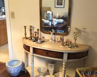 Hand Painted Console Table 