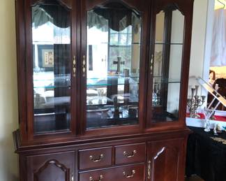 Thomasville Lighted China Closet 