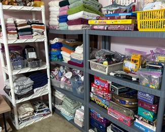 Games - Linens - Toys