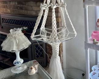 Lovely Macramé “Table”