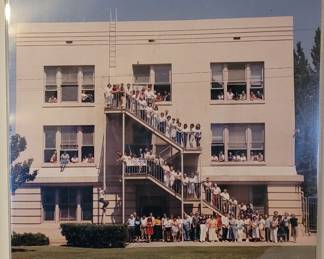 1960 large photo. One of Pomona's High schools