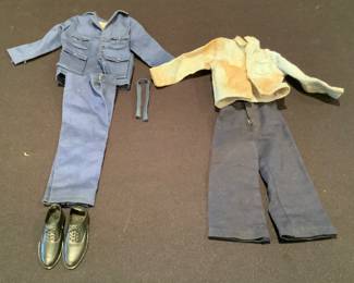 Authentic 1964 GI Joe outfits. Being sold individually.