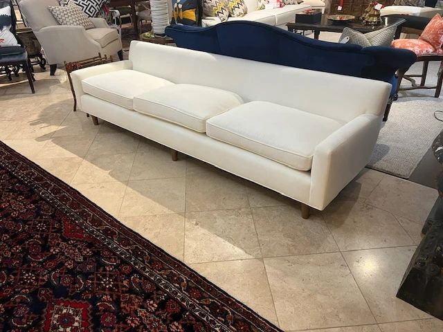 RARE FIND - Original Knoll 1940's-50's completely redone with Knoll performance fabric.