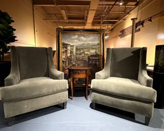 Robin Bruce Mohair Chairs