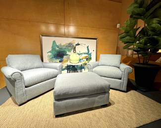 Rowe Performance Chairs & Ottoman